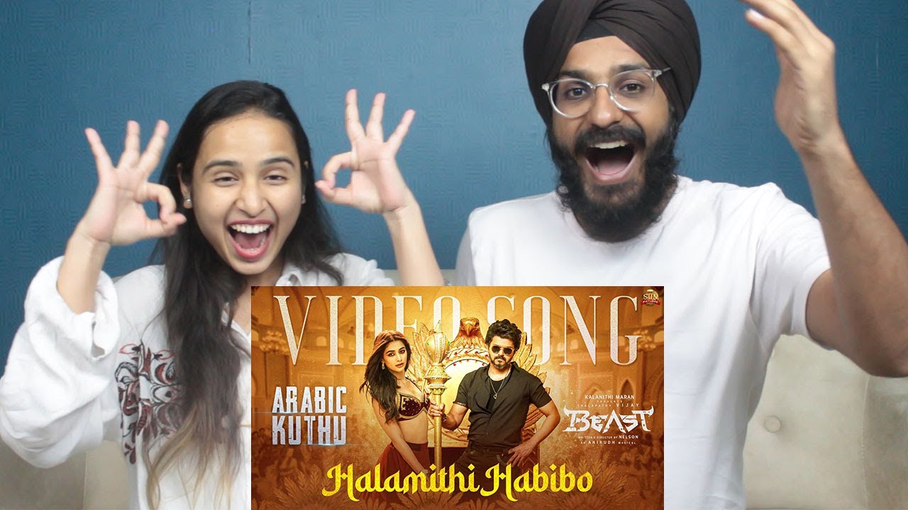 Arabic Kuthu -  Song REACTION | Beast | Thalapathy Vijay | Pooja Hegde | Parbrahm singh