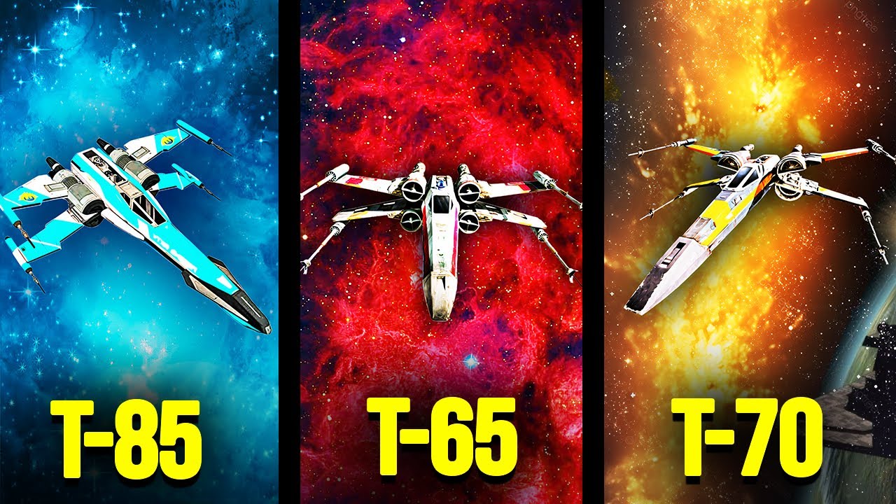 EVERY SINGLE X-Wing Starfighter Type/Variant Explained!