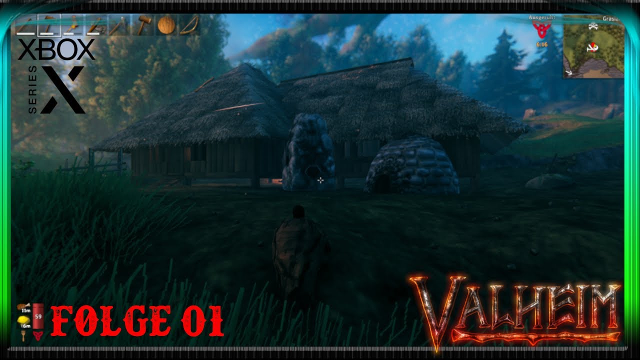 LETS PLAY VALHEIM DAS LANGE SUCHEN DURCH DEN DÜSTERWALD FOLGE 1 XBOX DEUTSCH