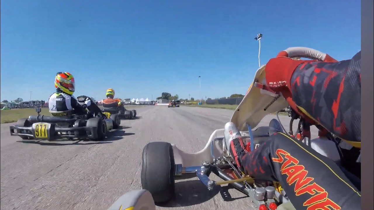 Texas Sprint Racing Series 2025 Finale Part 2 | DKC | KA100 Senior | P15 - P5 | Alex Stanfield