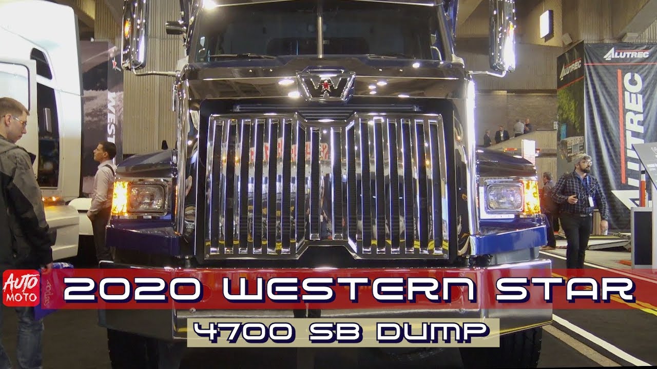 2020 Western Star 4700 SB Dump - Exterior And Interior - ExpoCam 2019