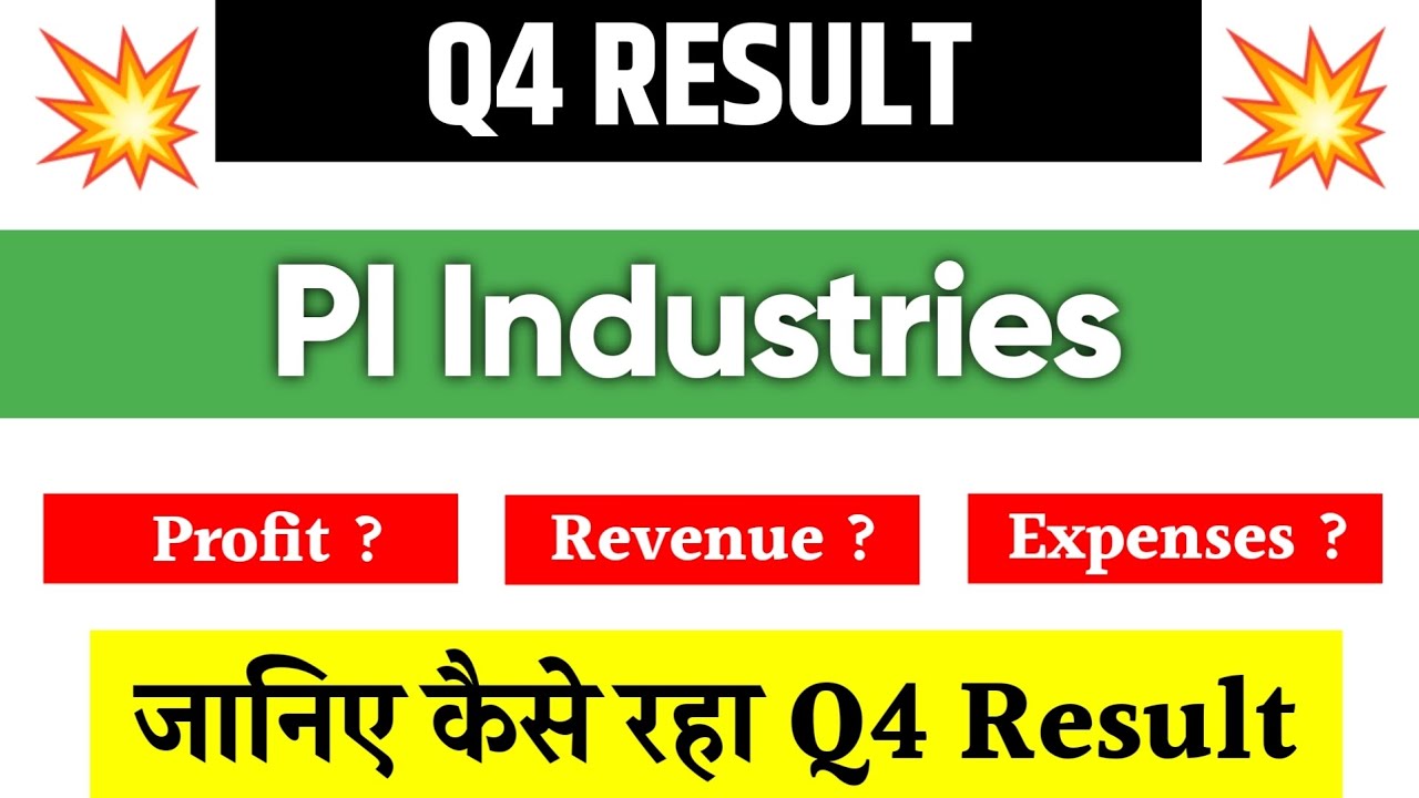 Pi industries Q4 Results 2025 | Pi industries share news | Pi industries share latest news