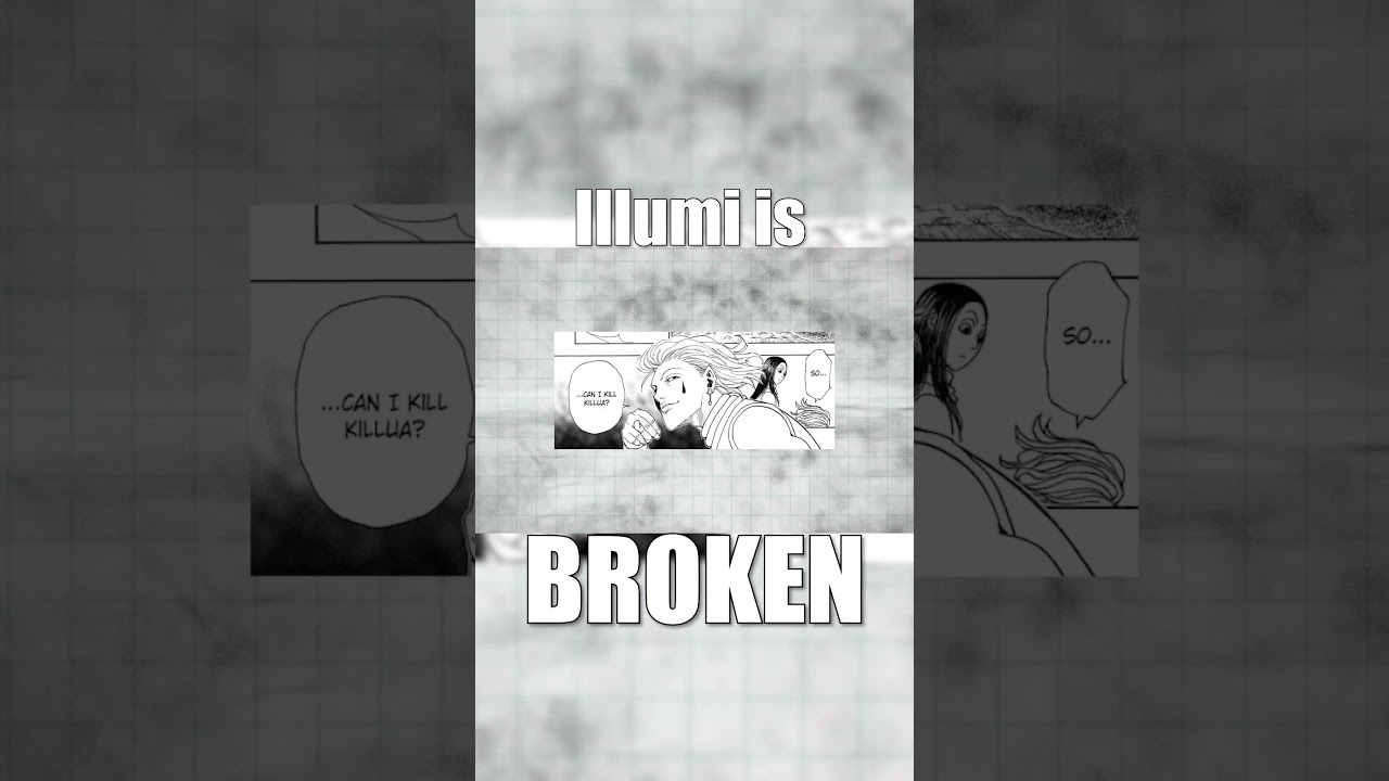 Killua vs Illumi is Obvious #hxh #hunterxhunter