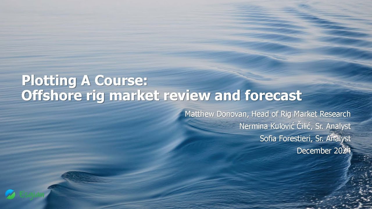 Plotting A Course: Offshore rig market review and forecast