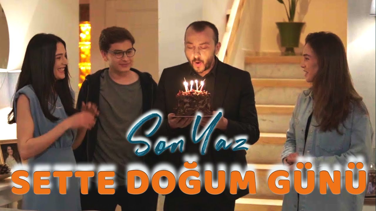 ALİ ATAY SÜRPRİZ DOĞUM GÜNÜ SONYAZ DİZİSİ KAMERA ARKASI