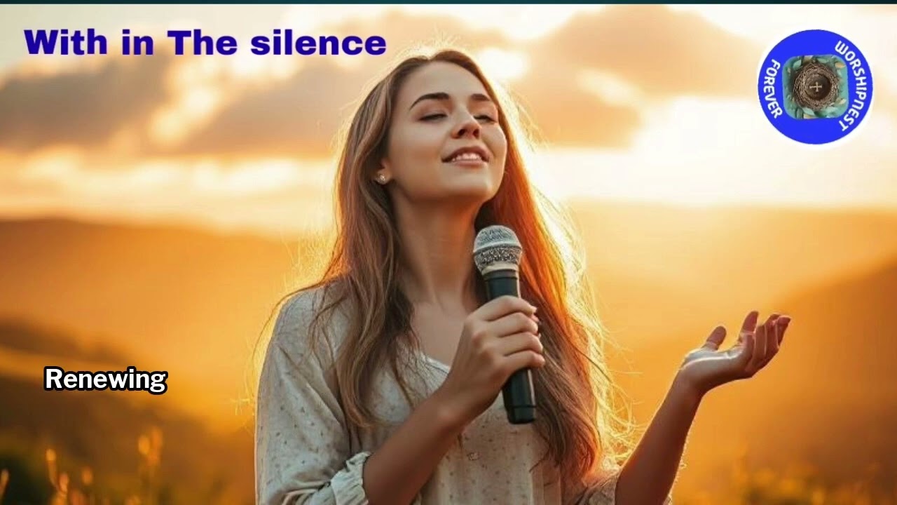 God’s presence speaks softly Within the Silence is a gentle worship song