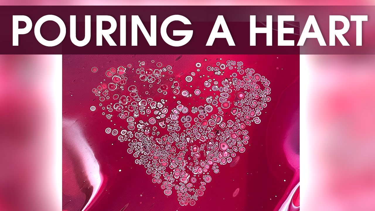 Pouring a Heart – literally!
