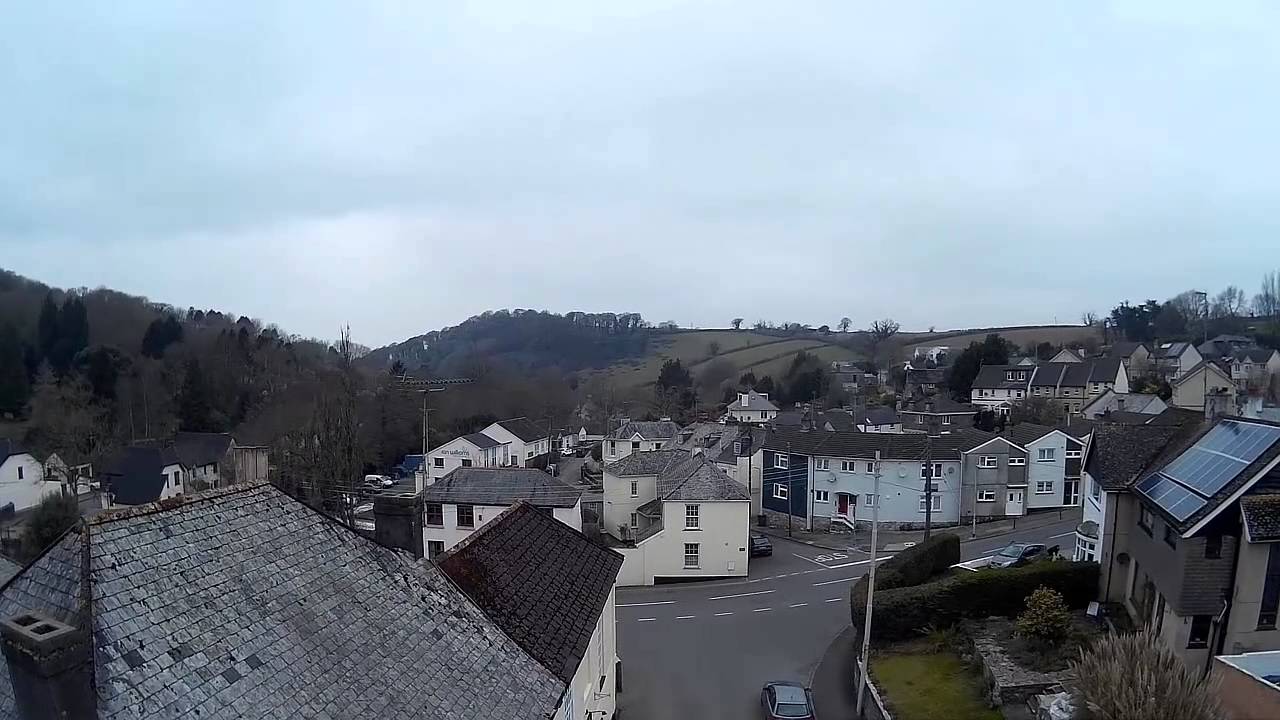 Tamerton Foliot from the sky