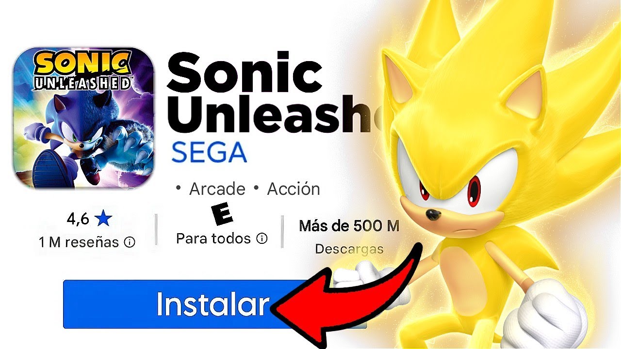 &iexcl;TOP 7 JUEGOS OCULTOS de SONIC en la PLAYSTORE! 😲