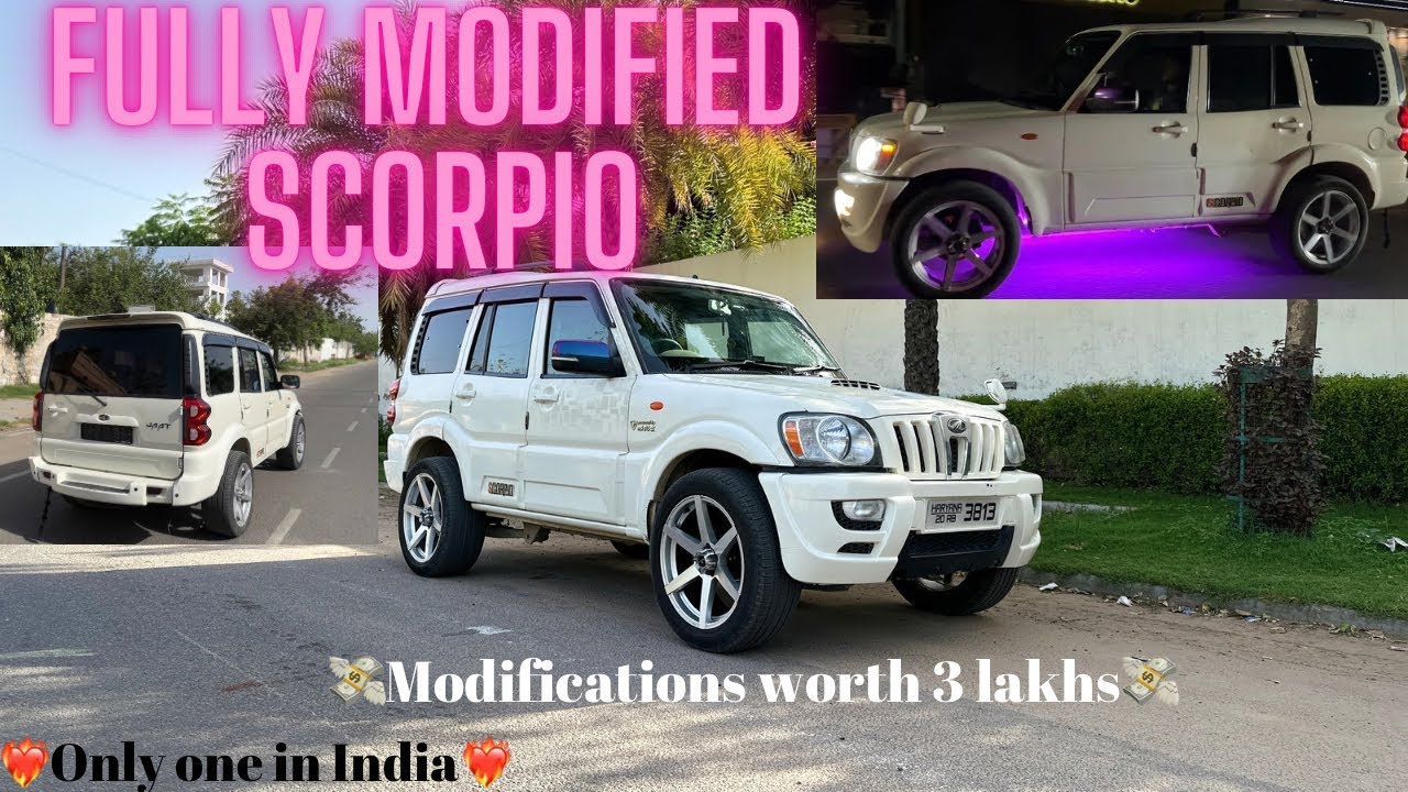 Fully Modified scorpio❤️‍🔥|| Only one in India🔥 @Kartik_sadhi