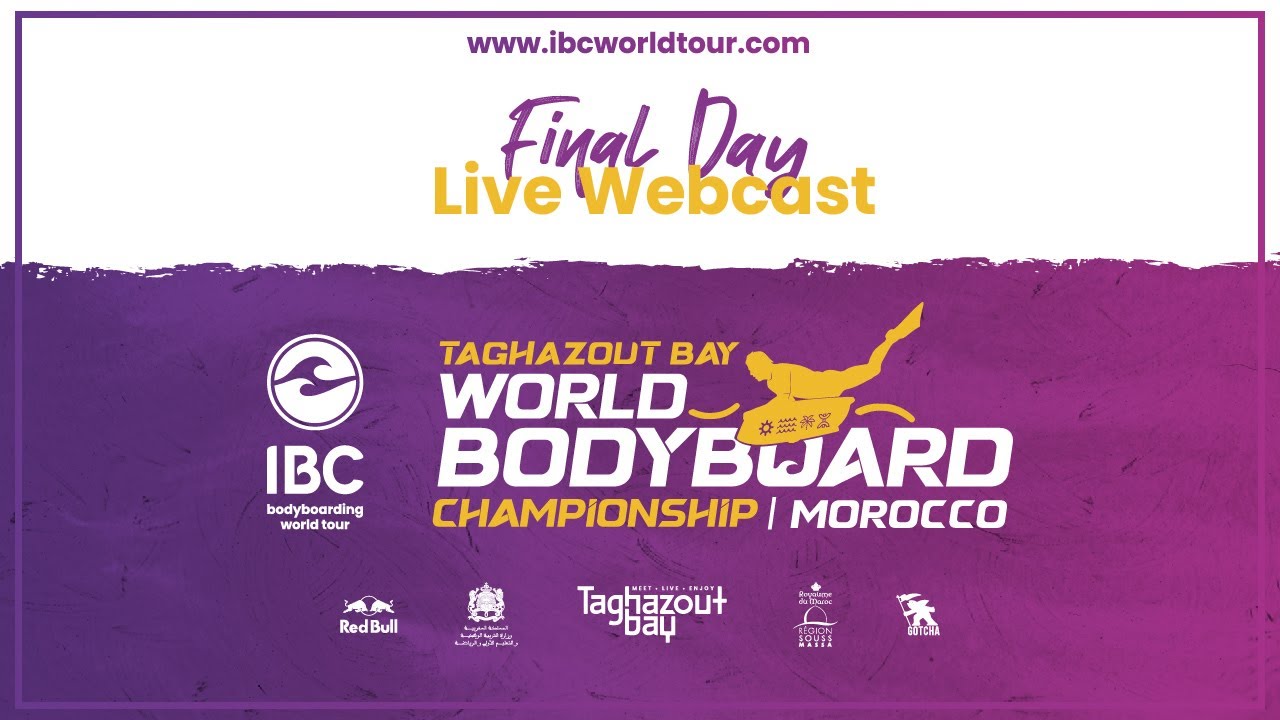 FINAL DAY 2024 Taghazout Bay World Bodyboard Championship Morocco Pro  Live