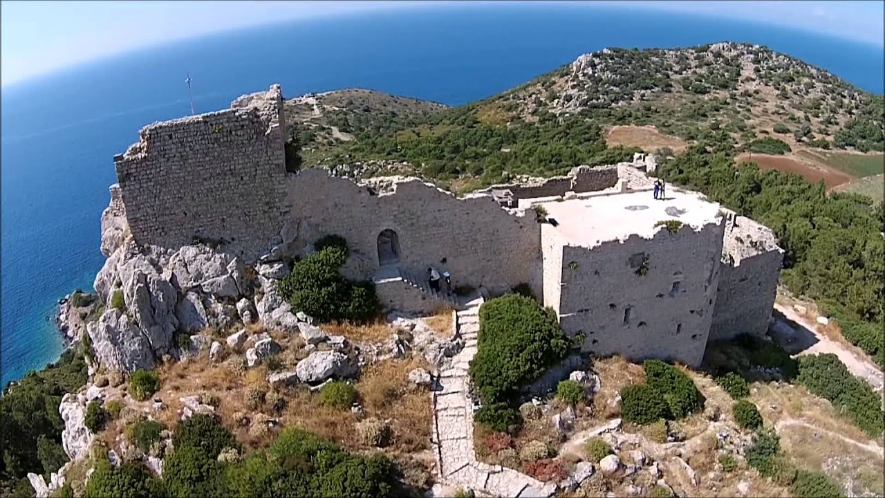 RHODES ISLAND - Medieval Castle of Kritinia (Kastellos) - Rhodes