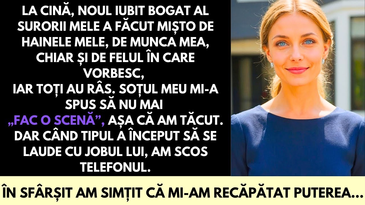 Iubitul Bogat al Surorii Mele M-a Jignit—A Tăcut Când Am Dezvăluit Adevărul Meu Milionar