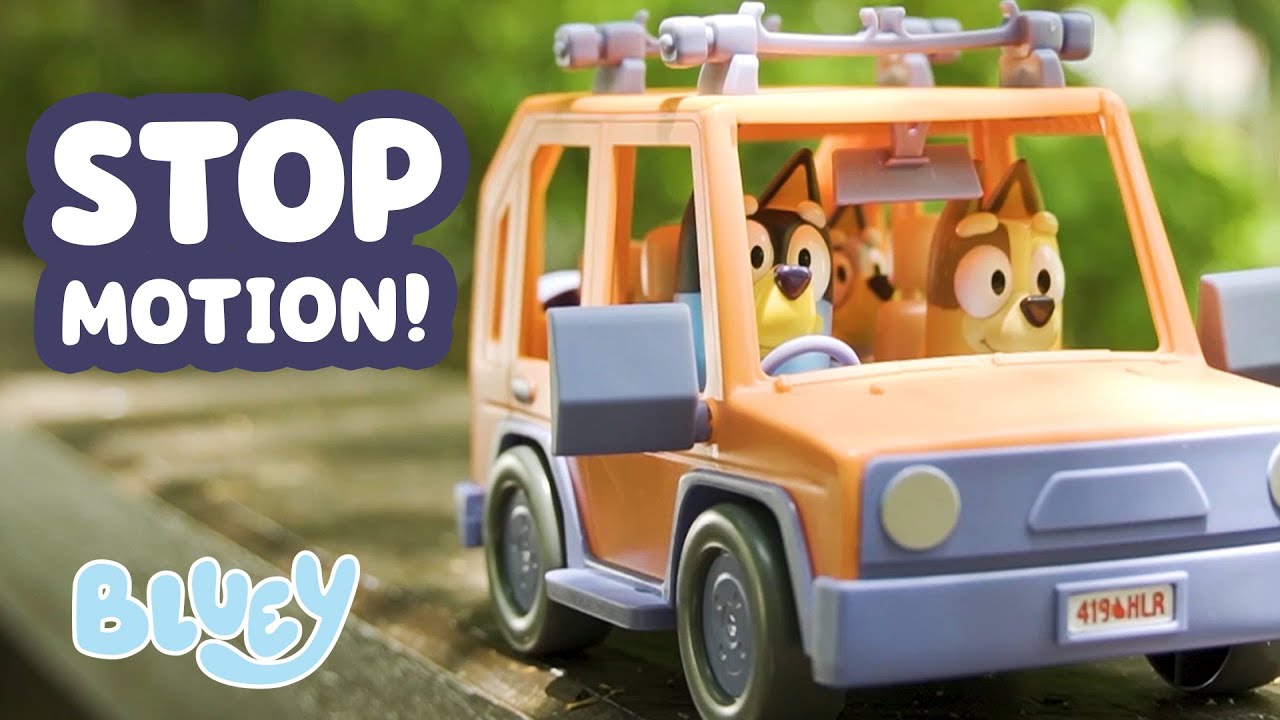 Bluey Spielzeug Stop-Motion! ⭐️ | Spa&szlig; im Auto 🚗 | Bluey - Deutsch Offizieller Kanal