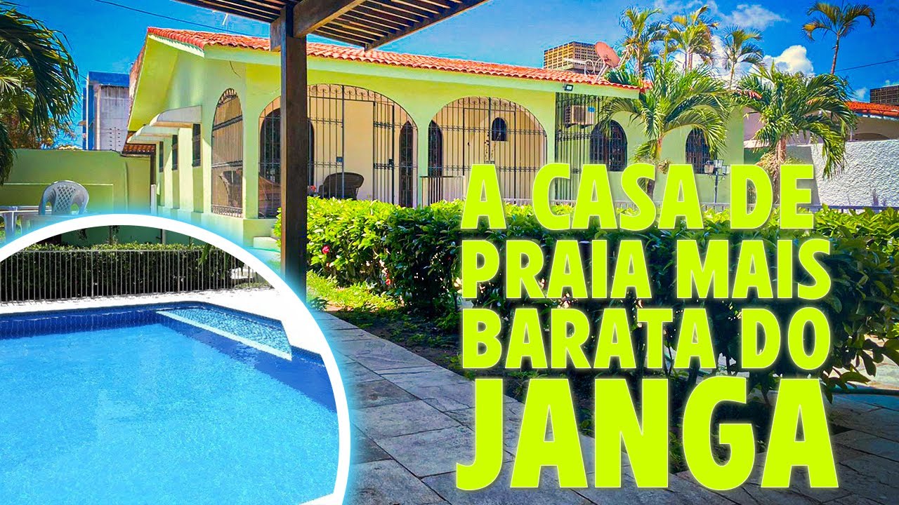 🔴 CASA DE PRAIA NO JANGA I 615M² SÓ DE TERRENO I PAULISTA-PE.