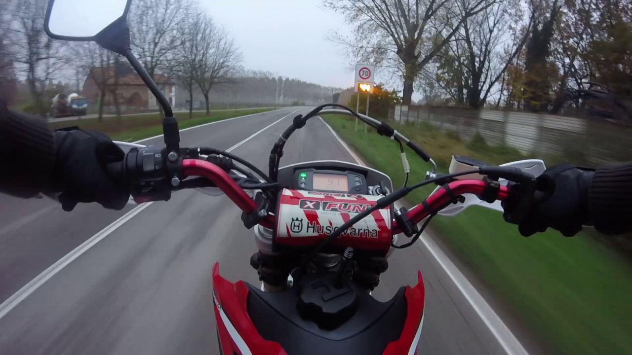 Husqvarna sm 125 con Dep Pipes [GOPRO]