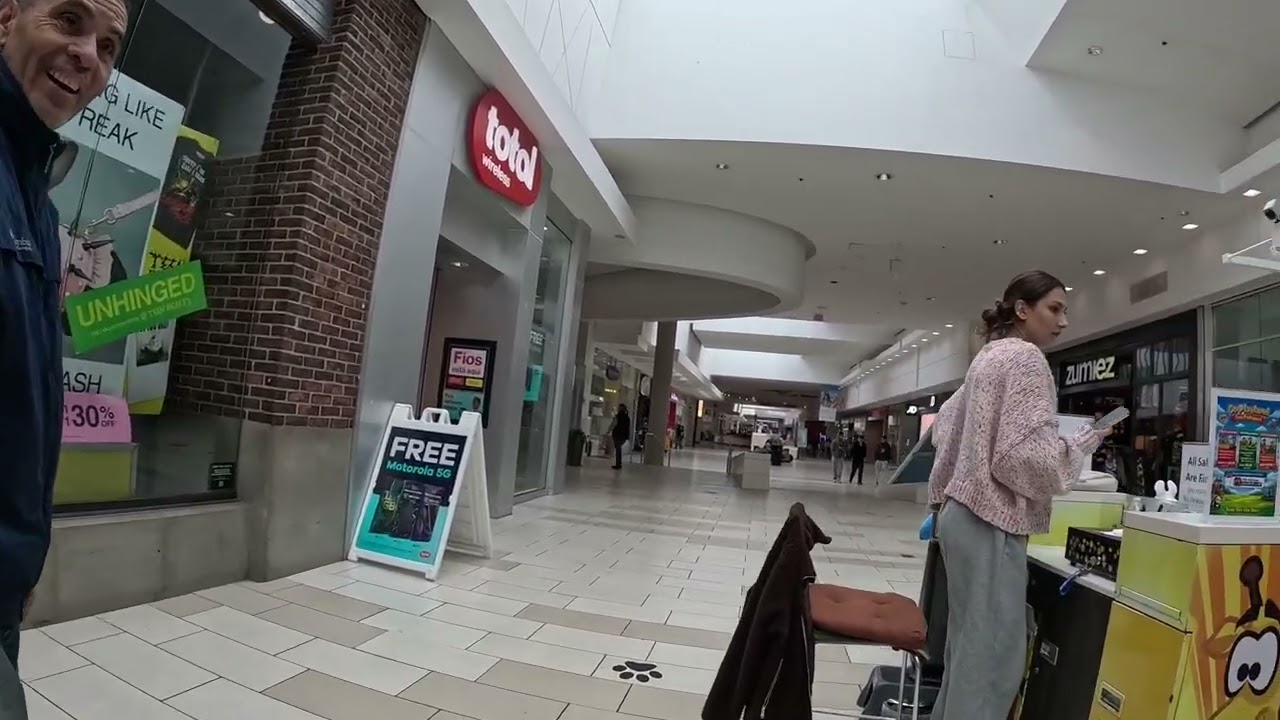 En el Mall  de New York 