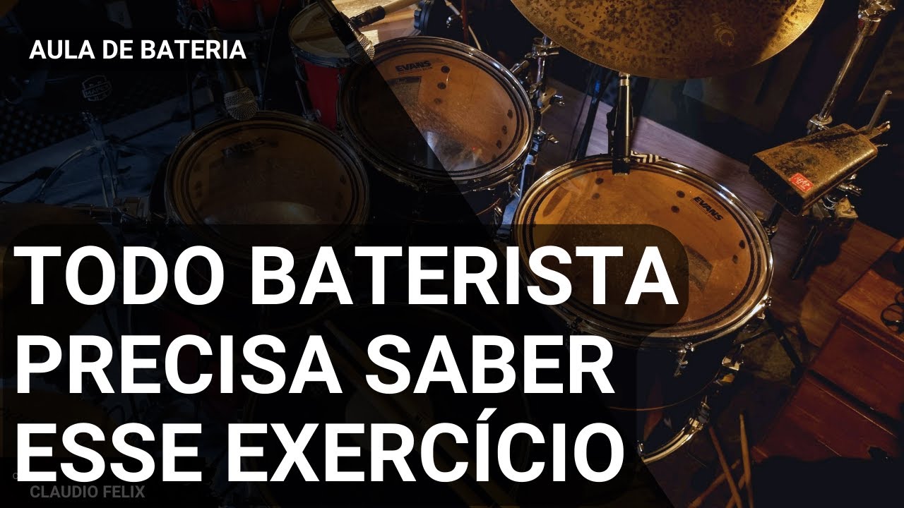 🥁Todo Baterista Precisa Saber esse Exercício.🥁