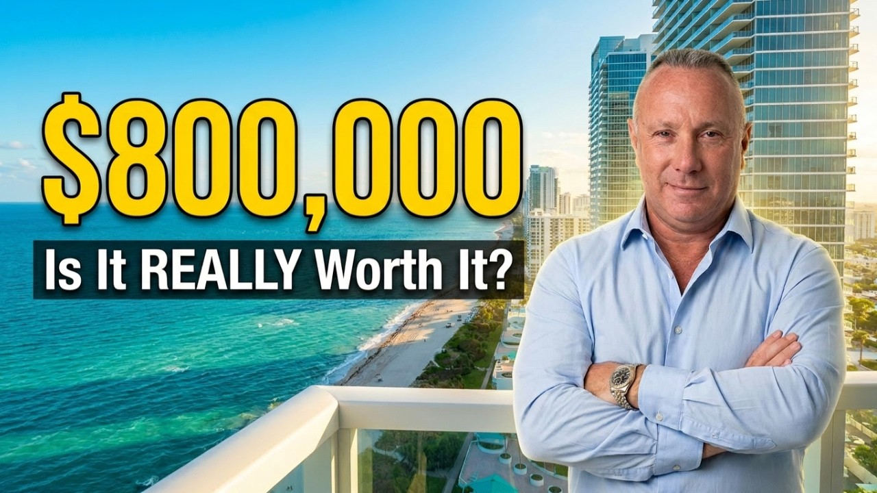 $800,000 Miami Condo &mdash; Is It Worth It? Real Numbers Revealed | Sunny Isles Beach