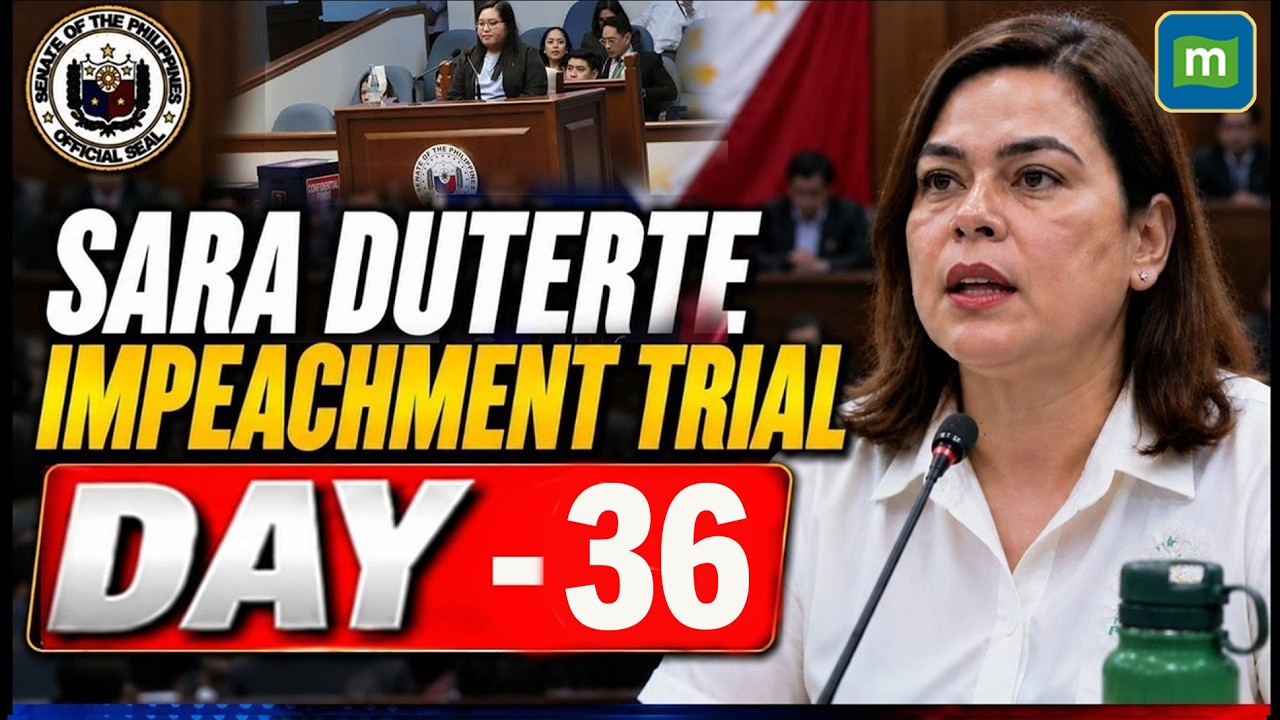 🔴Sara Duterte Impeachment Trial LIVE: Bank Witnesses Testify on Alleged Unexplained Wealth | Day 37