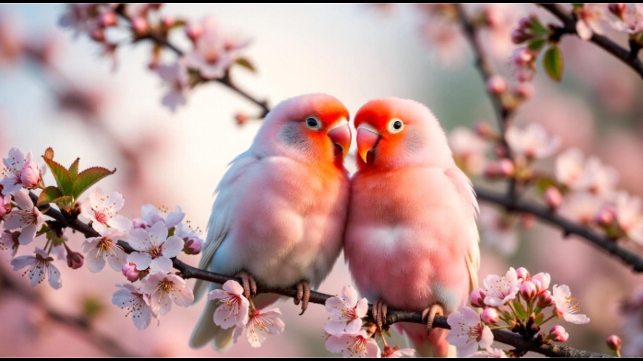 Peaceful Sleep Music | Let the Gentle Flute Guide You into a Warm Spring Dream #sleepmusic #relax