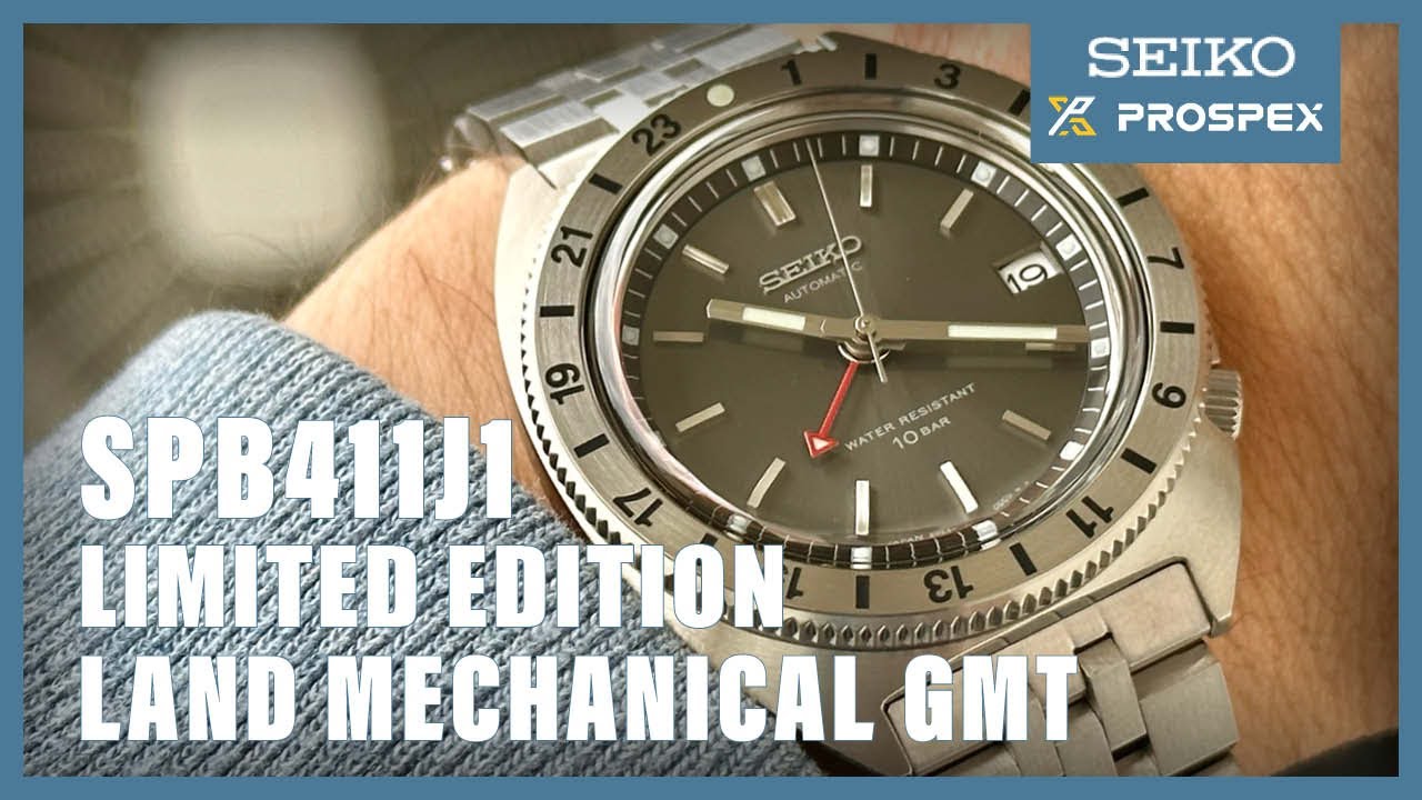 Unboxing The Seiko Prospex GMT SPB411J1 Limited Edition