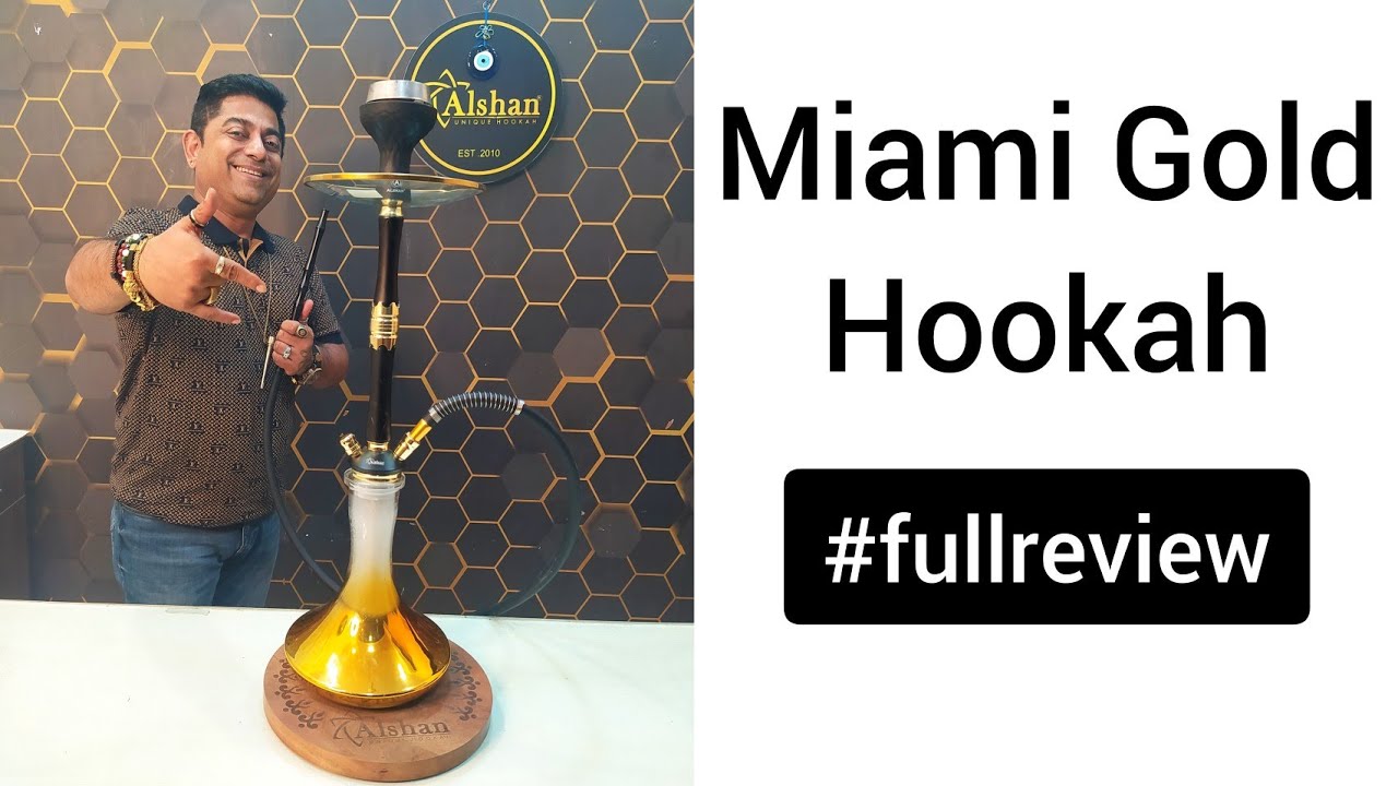 Miami Gold Hookah | Full Review Video | AlshanWorld | Must Watch #viral #hookah #shisha #review