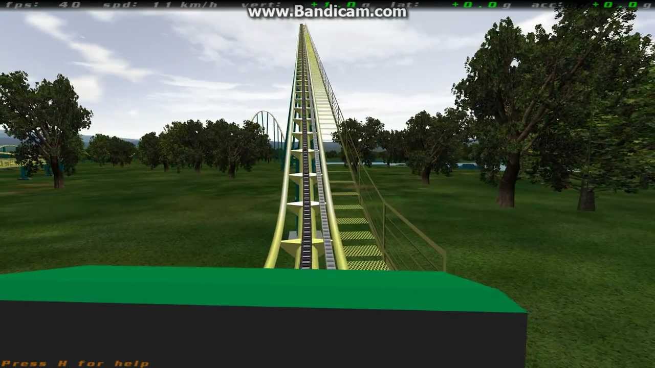 NoLimits Steel Eel Recreation
