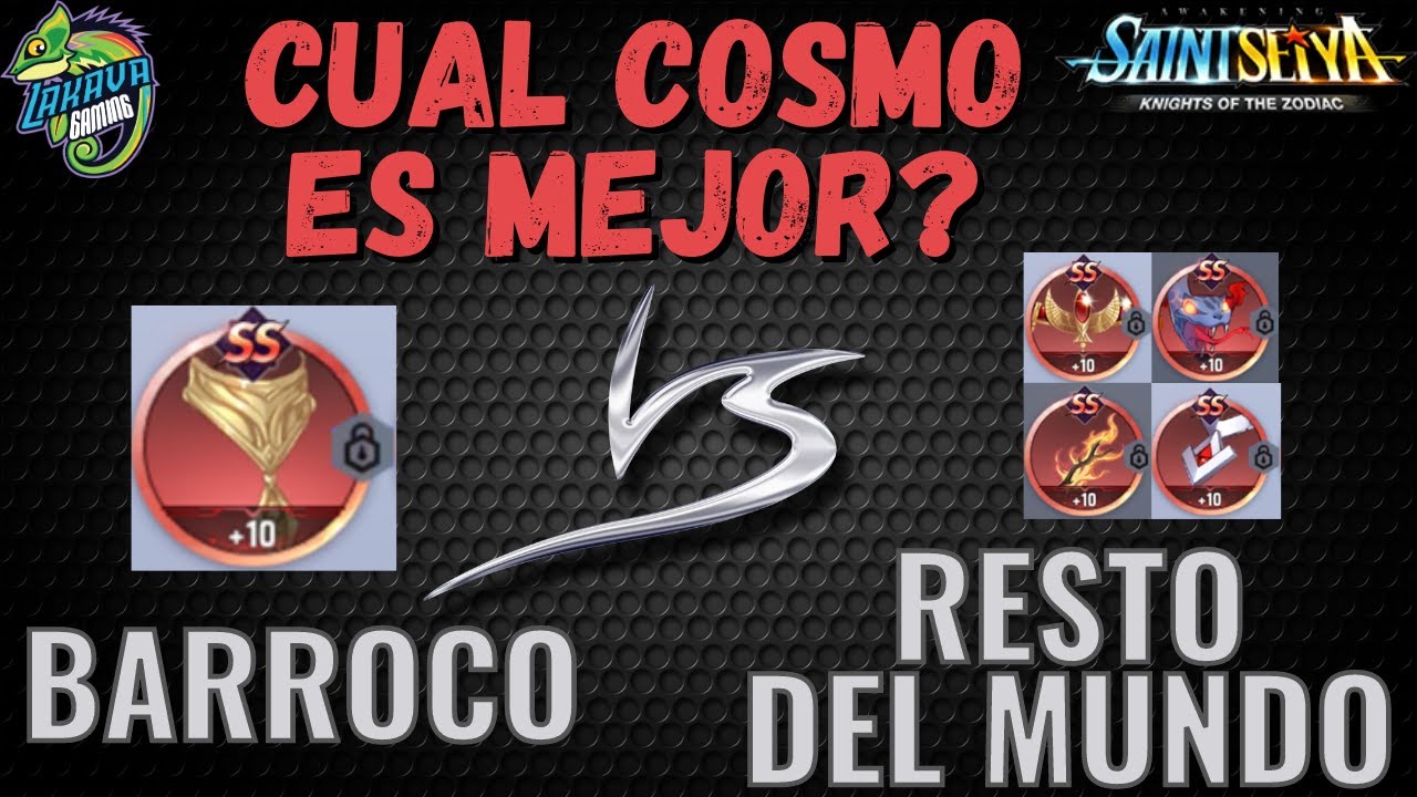 COSMO BARROCO vs. Los Demas - Cual es Mejor para tus Atacantes FISICOS ?