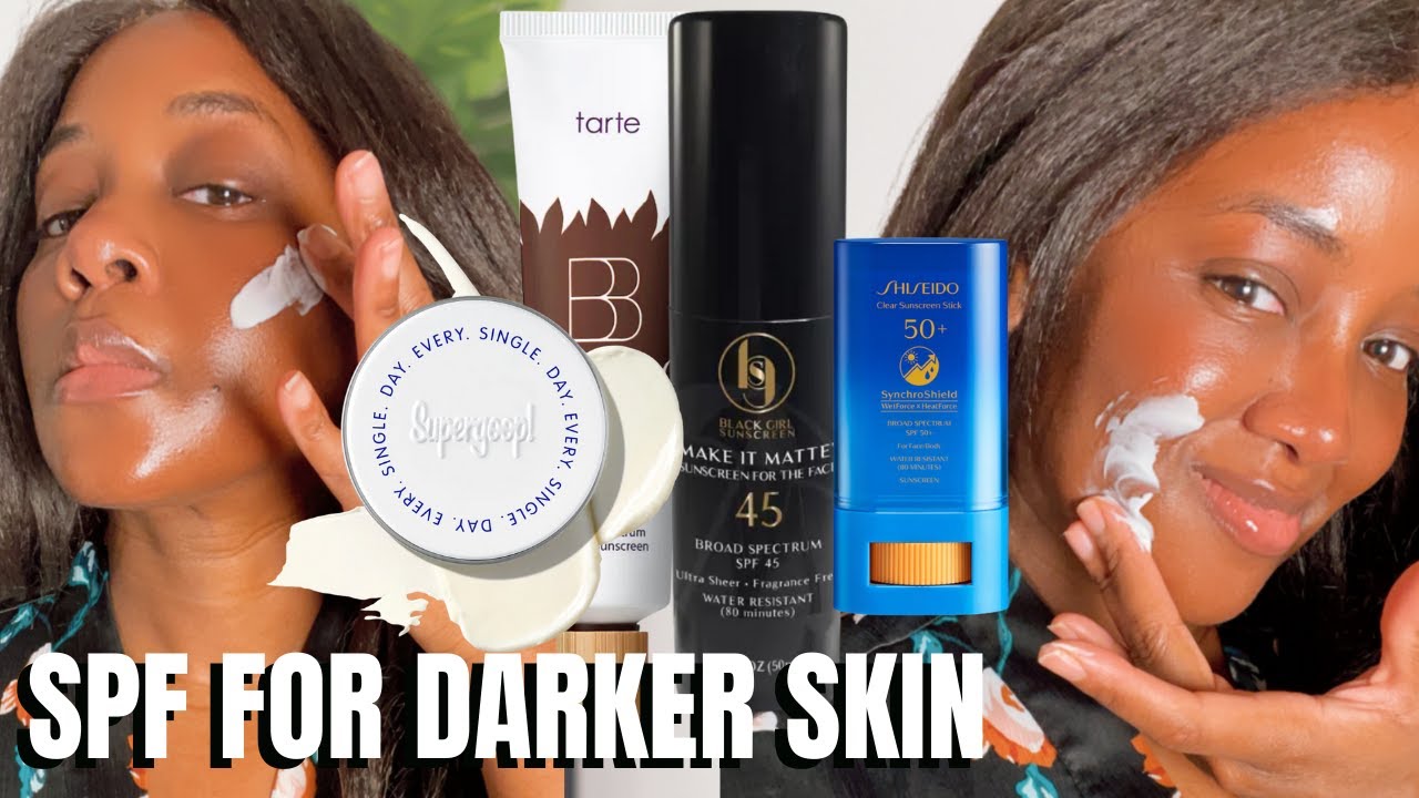 Reviewing NEW Sunscreen for Darker Skin (Mineral & Chemical)