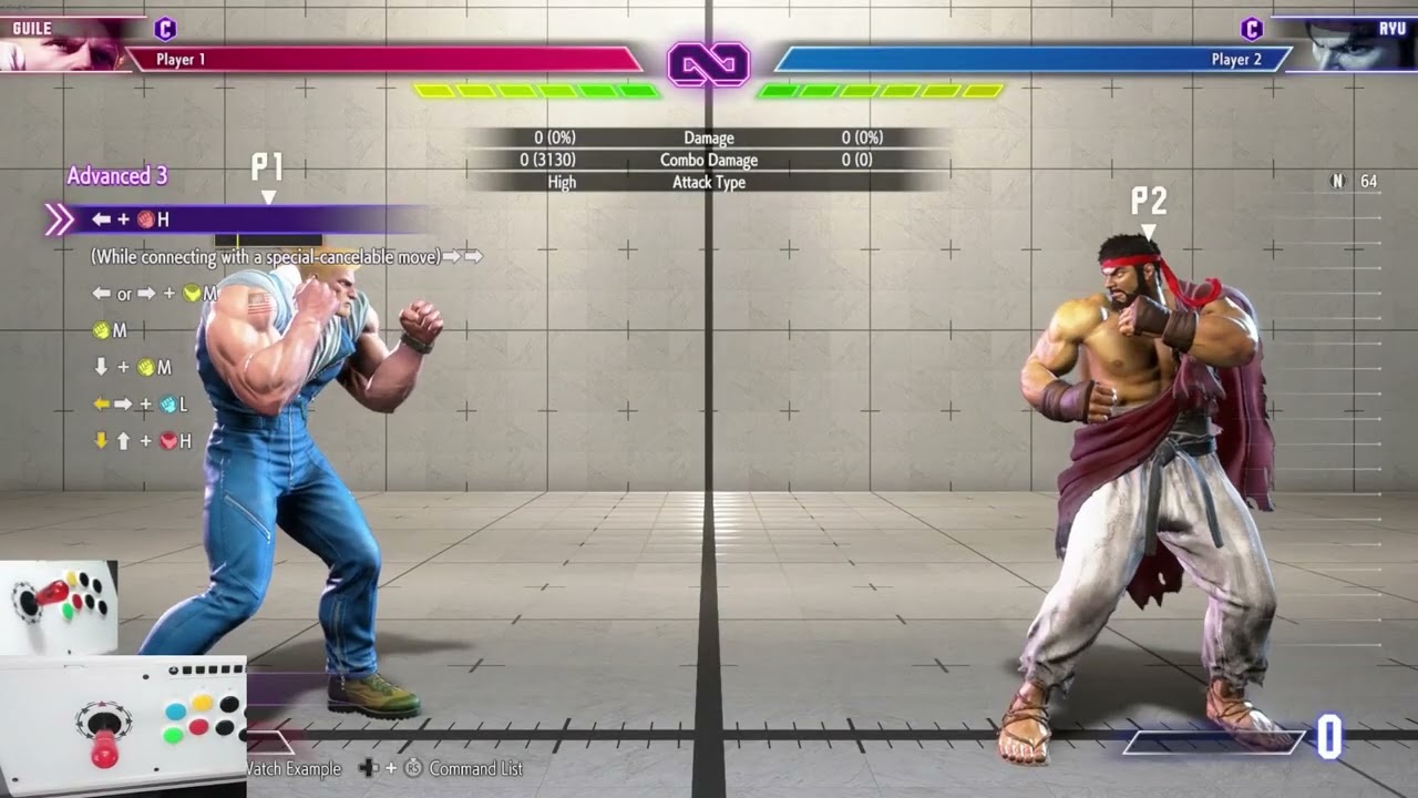 Guile Street Fighter 6 Advanced Trial 2 Pop Off