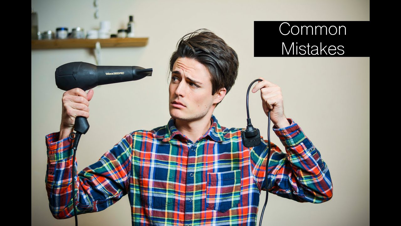 3 Popular/Common Hairstyling Mistakes | Mens Hair Tips