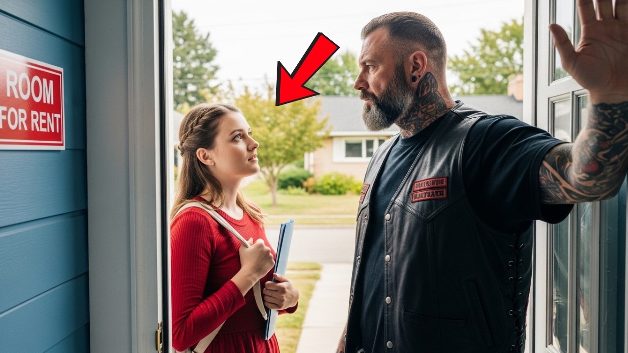 A Hells Angel Rented a Room to a Quiet Girl — Not Knowing She Was His Rival’s Daughter