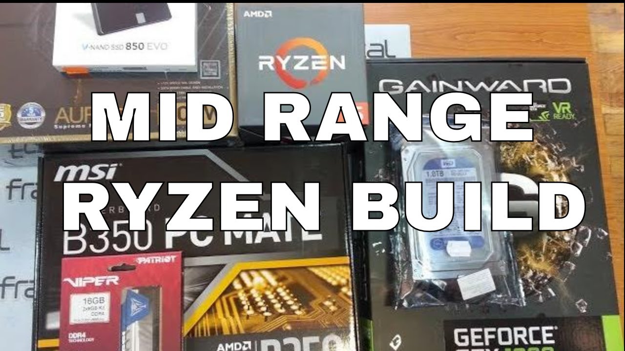 Slaganje računala / PC build - mid range Ryzen