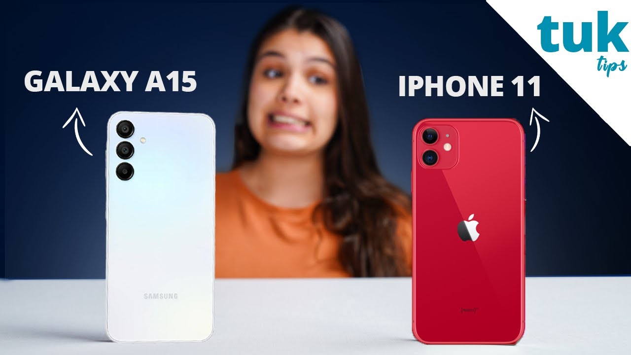 Por que o Galaxy A15 5G é melhor que o iPhone 11? comparativo