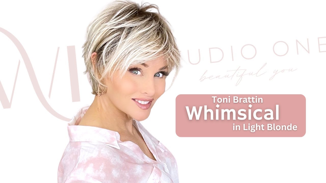 Toni Brattin | WHIMSICAL in Light Blonde | NEW 2023 | AFFORDABLE Easy-to-Wear SHORT STYLE