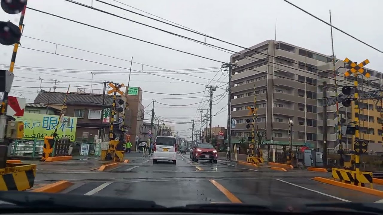 『Drive　船橋』東葉高速鉄道・京成線・北習志野駅から芝山団地　Funabashi　２０２５・１２・２４　Wed　Chiba　Japan