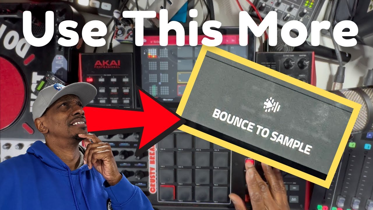 How I Use Akai MPC Bounce To Sample