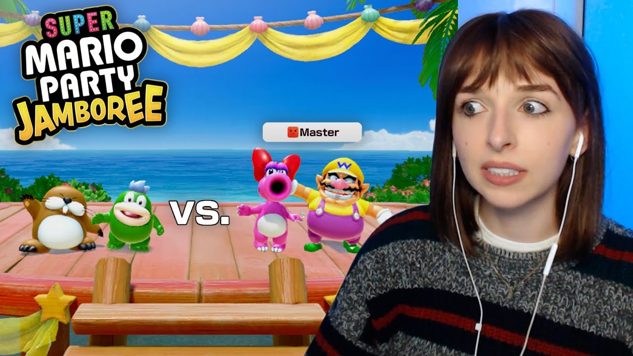 us vs master difficulty in SUPER MARIO PARTY JAMBOREE