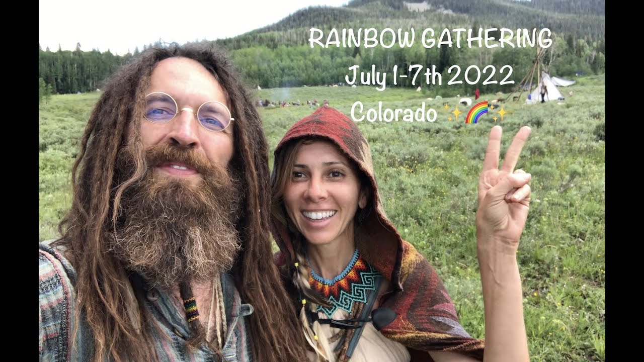 RAINBOW GATHERING 2022 - DRUM CIRCLE - RAINBOW WEDDING #rainbowgathering #rainbowgathering2022