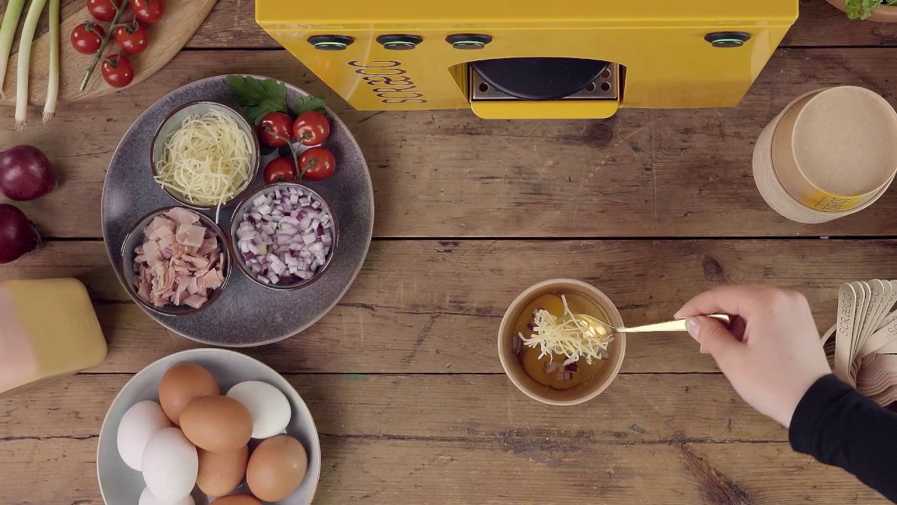 NEW: SCRAEGG - scrambled eggs with fresh ingredients