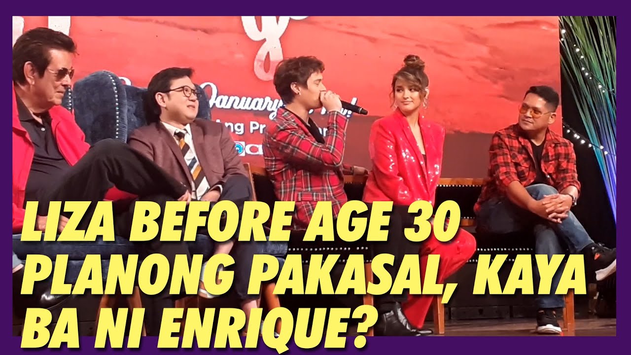 Liza Soberano Before Age 30 Planong Pakasal, Kaya Ba ni Enrique Gil?