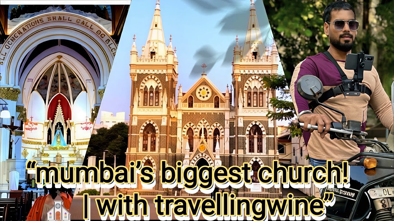 Mumbai’s Biggest Church// Mumbai ka Sabse Bada Church  //Mount Mary Church Mumbai //Mount Mary#love