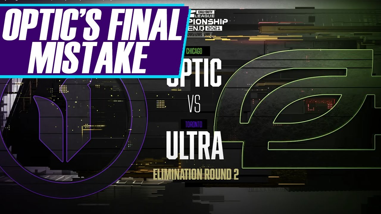 OpTic's Inexcusable Mistakes Ends their 2021 Champs Run | Breaking Down the Map 4 Blunder vs ULTRA