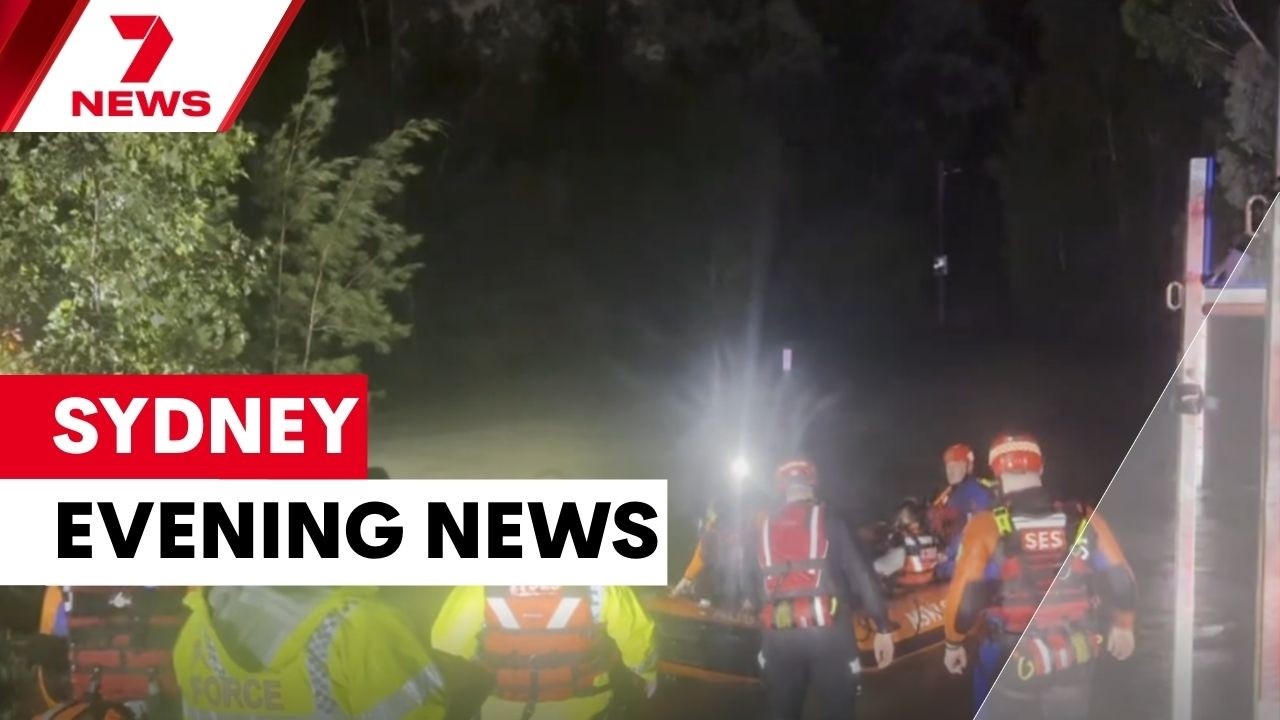 Flood rescues across the city; Health panel blamed for hospital mould secret | 7NEWS Sydney