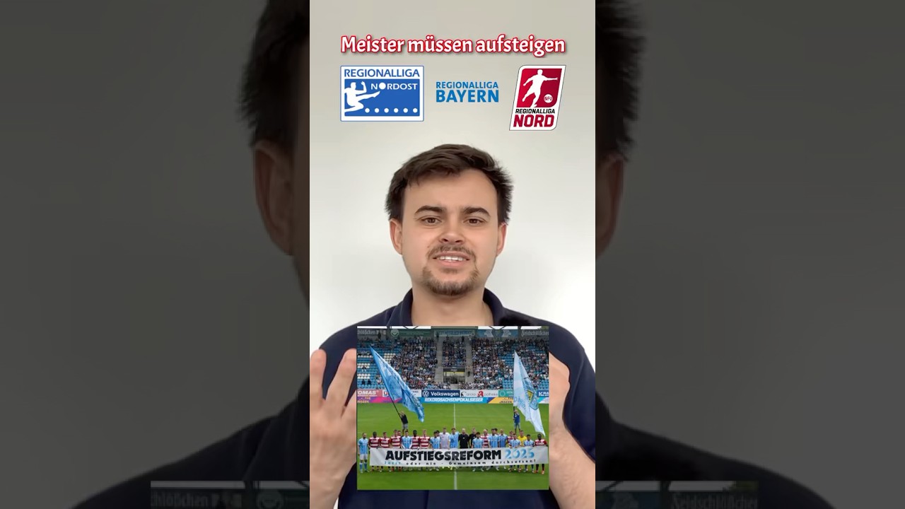 Aufstiegsreform 2025 - Regionalliga Nordost (1. Spieltag)