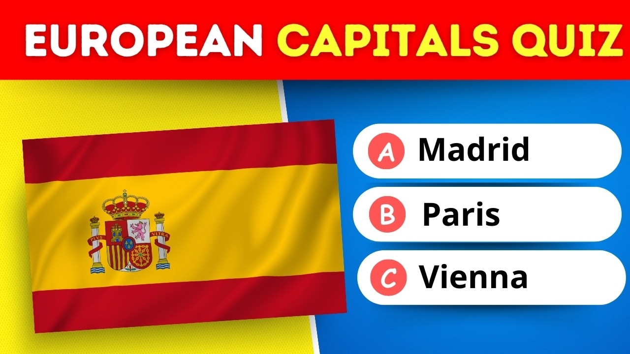 Guess the European Capitals Quiz