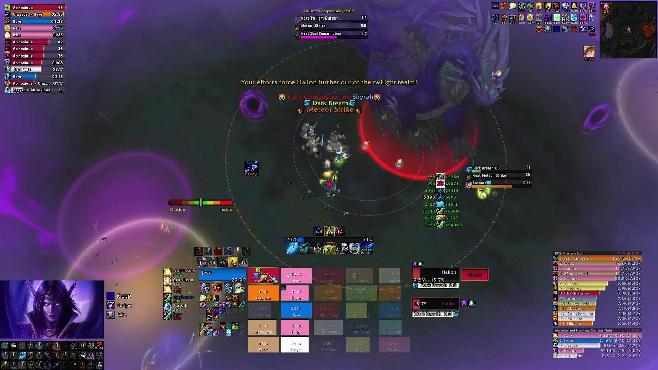 Invadersx vs Ruby Sanctum 25 Heroic (Resto Shaman POV)