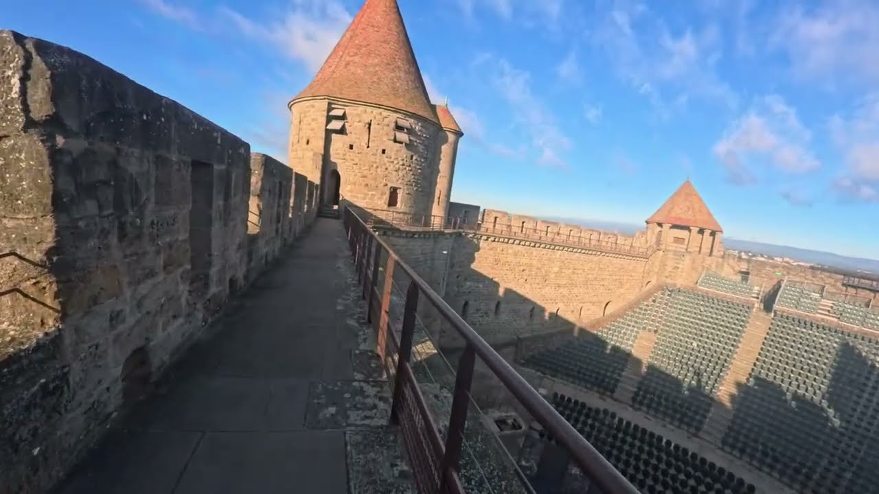 La  Cité De Carcassone,Francia