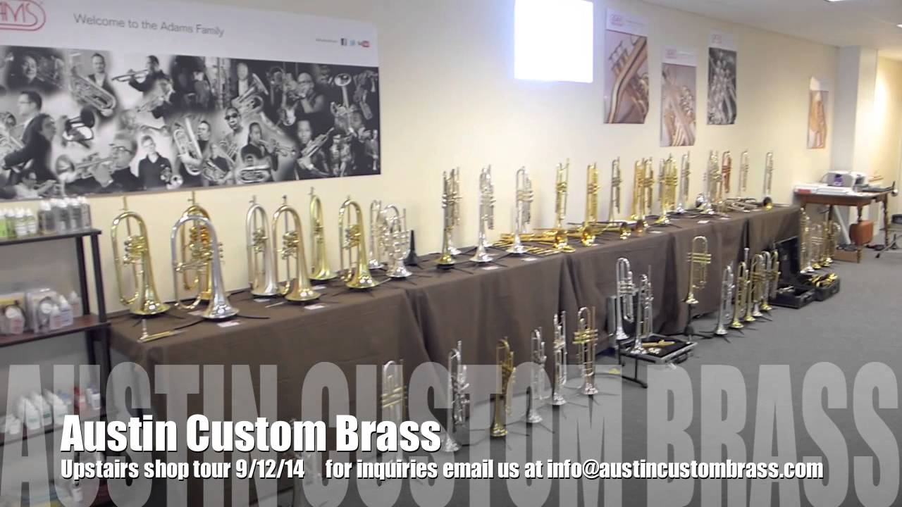 A  visual Tour of the  Austin Custom Brass Retail area